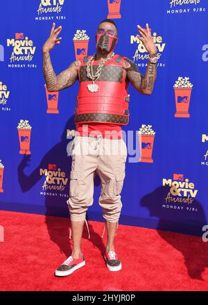 Nick Cannon bei den MTV Movie & TV Awards 2019 bei Barker Hanger am 15. Juni 2019 in Santa Monica Stockfoto