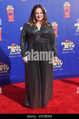 Melissa McCarthy bei der Ankunft bei den MTV Movie & TV Awards 2019 im Barker Hanger am 15. Juni 2019 in Santa Monica Stockfoto