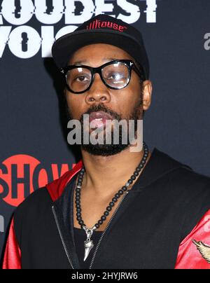 RZA bei der Premiere „The Loudest Voice“, die am 24. Juni 2019 im Pariser Theater in New York City, USA, stattfand. Stockfoto