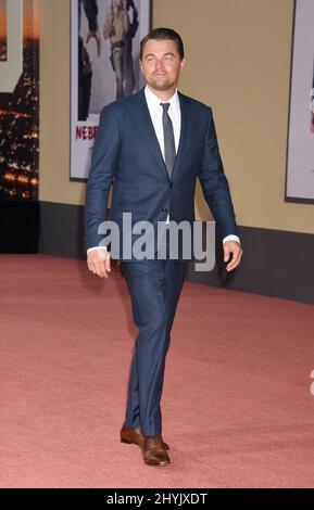 Leonardo DiCaprio bei der „Once Upon A Time in Hollywood“-Premiere in Los Angeles, die am 22. Juli 2019 im TCL Chinese Theatre in Hollywood, USA, stattfand. Stockfoto