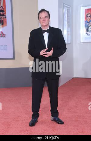 Quentin Tarantino bei der Premiere von „Once Upon A Time in Hollywood“ in Los Angeles, die am 22. Juli 2019 im TCL Chinese Theatre in Hollywood, CA, stattfand. Stockfoto