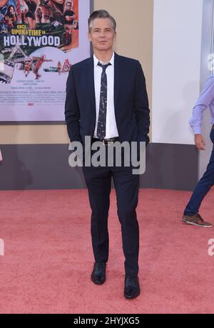 Timothy Olyophy bei der Premiere von „Once Upon A Time in Hollywood“ in Los Angeles, die am 22. Juli 2019 im TCL Chinese Theatre in Hollywood, CA, stattfand. Stockfoto