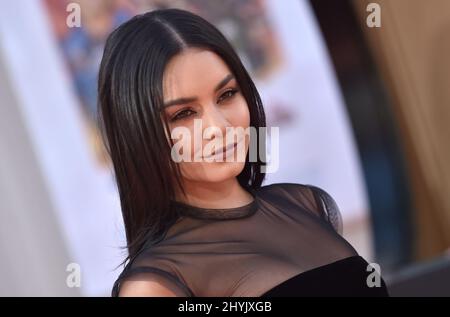 Vanessa Hudgens bei der Premiere von „Once Upon A Time in Hollywood“ in Los Angeles, die am 22. Juli 2019 im TCL Chinese Theatre in Hollywood, CA, stattfand. Stockfoto