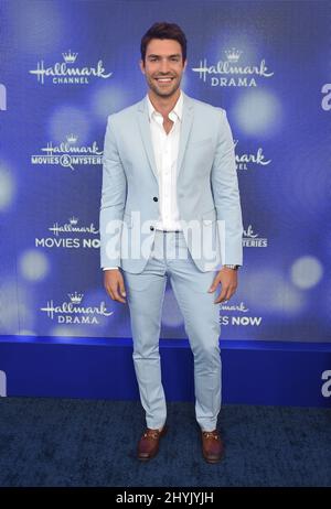 Peter Porte bei der Ankunft am Hallmark Channel und Hallmark Movies & Mysteries Summer 2019 TCA im Private Residence am 26. Juli 2019 in Beverly Hills, CA. Stockfoto