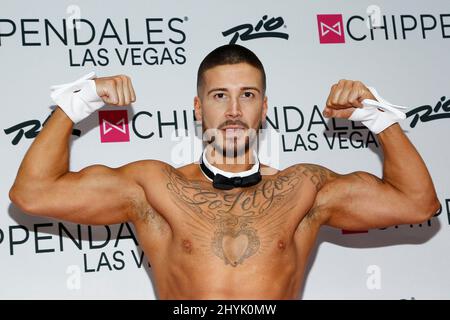 Chippendales mit Vinny Guadagnino im Rio All-Suite Hotel & Casino am 26. Juli 2019 in Las Vegas, NV. Stockfoto