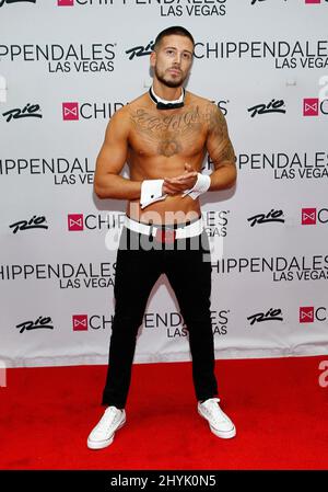 Chippendales mit Vinny Guadagnino im Rio All-Suite Hotel & Casino am 26. Juli 2019 in Las Vegas, NV. Stockfoto