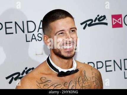 Chippendales mit Vinny Guadagnino im Rio All-Suite Hotel & Casino am 26. Juli 2019 in Las Vegas, NV. Stockfoto