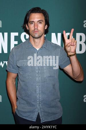 Milo Ventimiglia bei der Buchunterschrift „The Art of Racing in the Rain“ im Barnes & Noble Book Store in Los Angeles Stockfoto