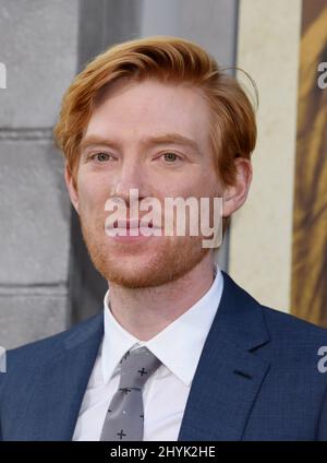 Domhnall Gleeson bei der Weltpremiere „The Kitchen“ im TCL Chinese Theatre am 5. August 2019 in Hollywood, Los Angeles. Stockfoto