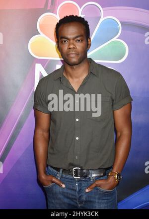 William Jackson Harper nahm an der NBC TCA Press Tour 2019 im Beverly Hilton Hotel Teil Stockfoto