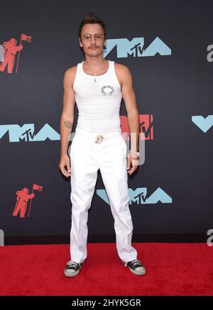 Brandon Thomas Lee bei den MTV Video Music Awards 2019, die am 26. August 2019 im Prudential Center in Newark, NJ, verliehen wurden Stockfoto