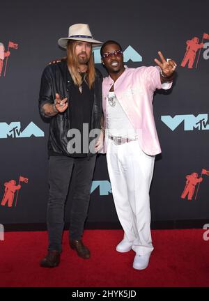 Billy Ray Cyrus und ASAP Ferg bei den MTV Video Music Awards 2019, die am 26. August 2019 im Prudential Center in Newark, NJ, verliehen wurden Stockfoto