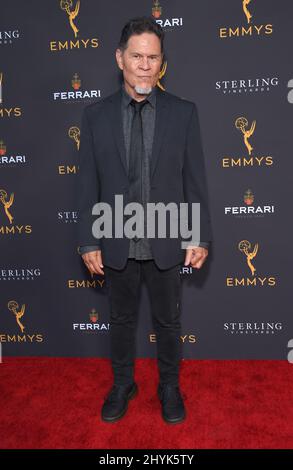 Ein Martinez, der am 28. August 2019 in North Hollywood, USA, zum Empfang der Daytime Programming Peer Group in der Television Academy eintraf. Stockfoto