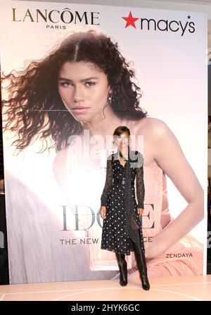 Zendaya besucht ihre 'Idole' von Lancome Fragrance-Vorstellung am 4. September 2019 in New York City, NY, auf dem Macy's Herald Square Stockfoto