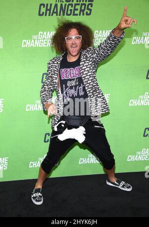 Redfoo bei der „The Game Changers“-Premiere in Los Angeles am 04. September 2019 im ArcLight Cinema in Hollywood, CA. Stockfoto