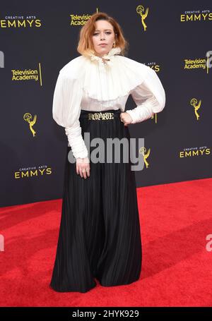 Natasha Lyonne bei den Creative Arts Emmy Awards 2019 im Microsoft Theatre Stockfoto