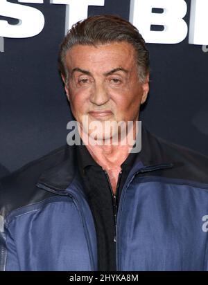 Sylvester Stallone nimmt an der Sondervorstellung „Rambo: Last Blood“ Teil, die am 18. September 2019 auf dem AMC Lincoln Square in New York stattfand. Stockfoto