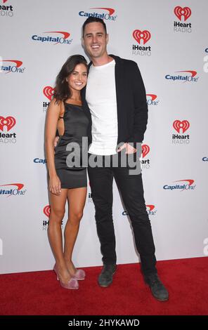 Jessica Clarke und Ben Higgins beim iHeartRadio Music Festival 2019 in der T-Mobile Arena Stockfoto