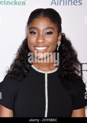 Lyric Ross bei der BAFTA Los Angeles und BBC America TV Tea Party 2019, die am 21. September 2019 im Beverly Hilton Hotel in Beverly Hills, CA, stattfand. Stockfoto