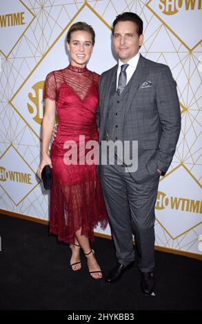 (L-R) Peter Facinelli und Lily Anne Harrison im Hallmark Channel und
