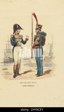 Garde Impériale Marins de la Garde Stockfoto