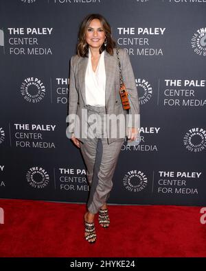 Mariska Hargitay Teilnahme an The History is Made: Law & Order: SVU feiert Am 25. September 2019 im Paley Center for Media in New York City, NY, einen Meilenstein Stockfoto