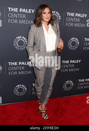 Mariska Hargitay Teilnahme an The History is Made: Law & Order: SVU feiert Am 25. September 2019 im Paley Center for Media in New York City, NY, einen Meilenstein Stockfoto