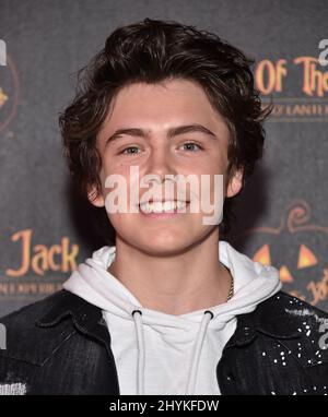 Tarik Ellinger kommt am 02. Oktober 2019 in Calabasas, USA, zur Night of the Jack VIP Preview auf der King Gillette Ranch. Stockfoto