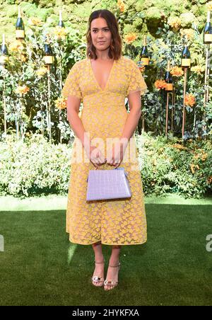 Mandy Moore kommt am 05. Oktober 2019 im Pacific Palisades zum Veuve Clicquot Polo Classic 2019 im will Rogers State Park. Stockfoto