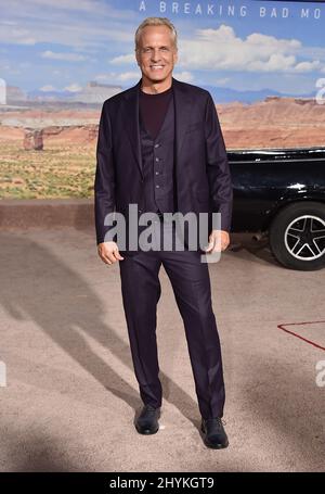 Patrick Fabian bei der Premiere von Netflix's 'El Camino: A Breaking Bad Movie', der am 7. Oktober 2019 im Regency Village in Westwood, USA, stattfand. Stockfoto