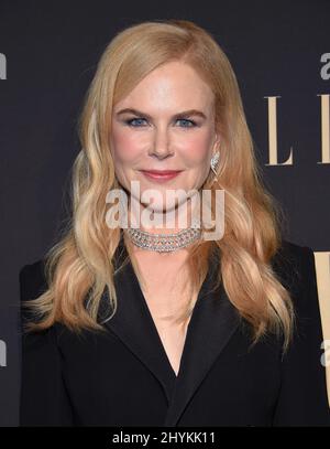 Nicole Kidman nimmt an der Elle Women in Hollywood-Veranstaltung im Four Seasons Beverly Hills Teil Stockfoto