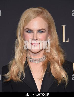 Nicole Kidman nimmt an der Elle Women in Hollywood-Veranstaltung im Four Seasons Beverly Hills Teil Stockfoto