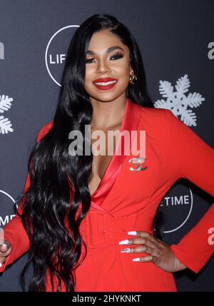 Ashanti Douglas auf dem IT's A Wonderful Lifetime Red Carpet, der im STK Los Angeles veranstaltet wird Stockfoto