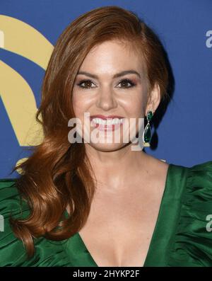 Isla Fisher nimmt an der Australians in Film Awards Gala 2019 in Los Angeles Teil Stockfoto