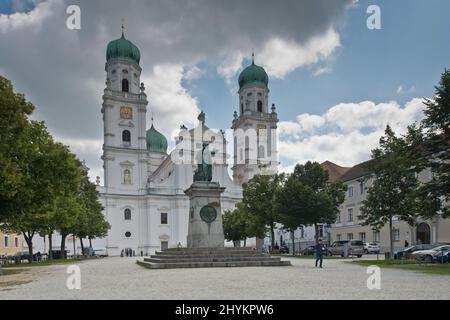 Stephansdom, Passau, Bayern, Deutschland Stockfoto