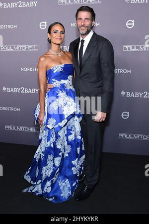 Jordana Brewster und Andrew bilden sich bei der von Paul Mitchell präsentierten Gala 2019 Baby2Baby, die am 9. November 2019 um 3Labs Uhr in Culver City, CA, stattfindet. Stockfoto