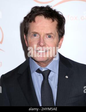 Michael J. Fox nimmt an der Michael J. Fox Foundation Gala 2019 "A Funny Thing Happened on the Way to Cure Parkinson's" Teil, die am 16. November 2019 im Hilton New York City, NY, stattfand Stockfoto