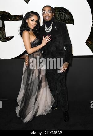 Saweetie und Quavo bei der GQ Men of the Year-Veranstaltung 2019, die am 5. Dezember 2019 in West Hollywood, Los Angeles, auf der WEST Hollywood EDITION stattfand. Stockfoto