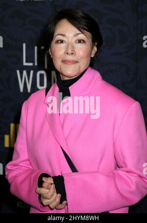 Ann Curry bei der Premiere von Little Women in New York Stockfoto