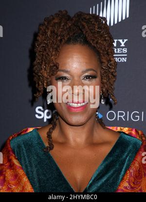 Kecia Lewis nimmt an der „Mad About You“ Red Carpet Veranstaltung Teil, die am 16. Dezember 2019 im Rainbow Room in New York City stattfand Stockfoto