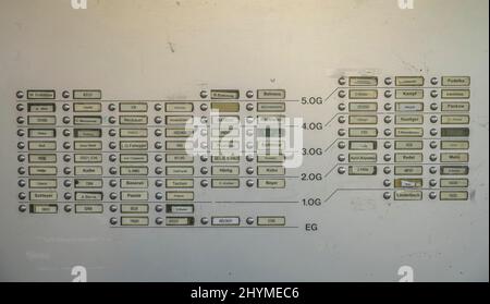 Fertigbau, Glockenbrett, Hochdeck-Siedlung, Neukölln, Berlin, Deutschland Stockfoto