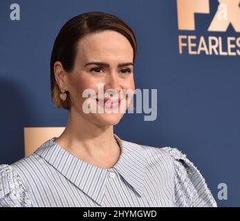 Sarah Paulson bei der Star Walk Winter Press Tour 2020 von FX Networks, die am 9. Januar 2020 im Langham Huntington Hotel in Pasadena, CA, stattfand. Stockfoto