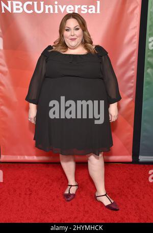 Chrissy Metz Ankunft im NBCUniversal Winter TCA 2020 im Langham Huntington Hotel am 11. Januar 2020 in Pasadena, CA. Stockfoto