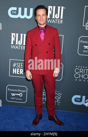 Andrew Scott bei den Annual Critics' Choice Awards 25., die am 12. Januar 2020 in Santa Monica, CA, bei Barker Hanger verliehen wurden. Stockfoto