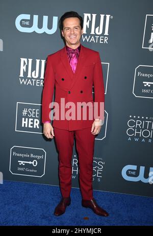 Andrew Scott bei den Annual Critics' Choice Awards 25., die am 12. Januar 2020 in Santa Monica, CA, bei Barker Hanger verliehen wurden. Stockfoto