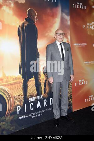 Sir Patrick Stewart von CBS All Access' 'Star Trek: Picard' Los Angeles Premiere im ArcLight Cinemas Cinerama Dome am 13. Januar 2020 in Hollywood, CA. Stockfoto