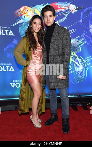 Brandon Larracuente bei der Premiere von VOLTA Los Angeles des Cirque du Soleil am 21. Januar 2020 im Dodger Stadium in Los Angeles, CA. Stockfoto