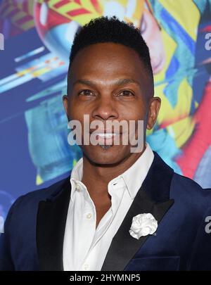 Ron Kellum bei der VOLTA Los Angeles Premiere des Cirque du Soleil am 21. Januar 2020 im Dodger Stadium in Los Angeles, CA. Stockfoto