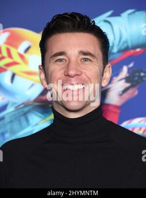 Billy Flynn bei der Premiere von „VOLTA Los Angeles“ des Cirque du Soleil am 21. Januar 2020 im Dodger Stadium in Los Angeles, CA. Stockfoto