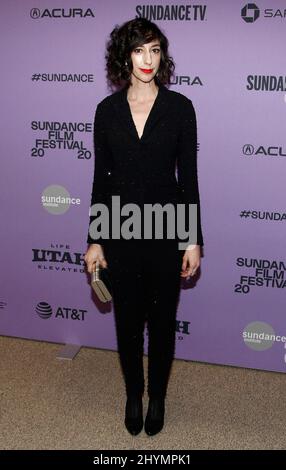 Lana Wilson bei der Premiere von „Miss Americana“ während des Sundance Film Festivals 2020, das am 23. Januar 2020 im Eccles Theatre in Park City stattfand Stockfoto